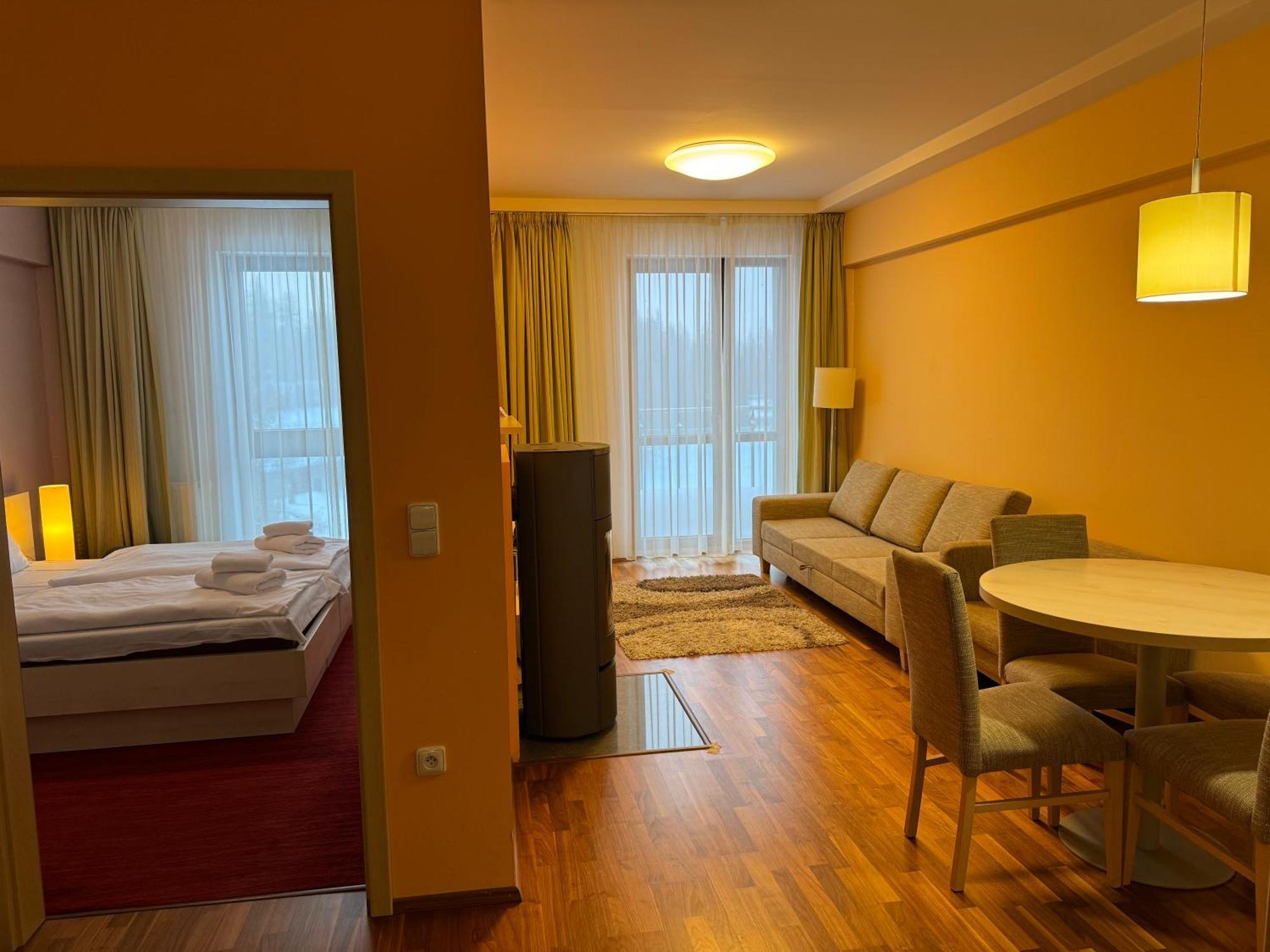 Apartment With Mountain View In Hotel Crocus, Štrbské Pleso Buitenkant foto